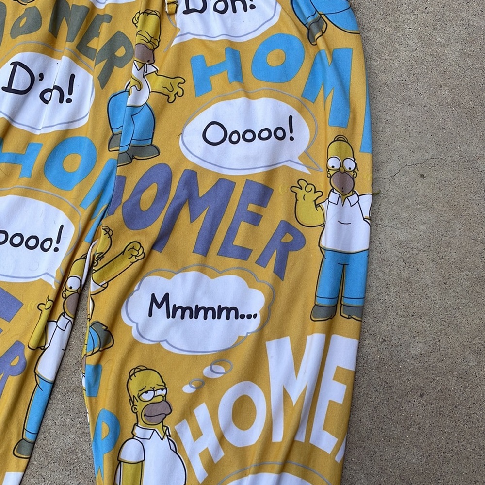 The Simpsons. Homer Chill Pants Sweatpants Medium View 2